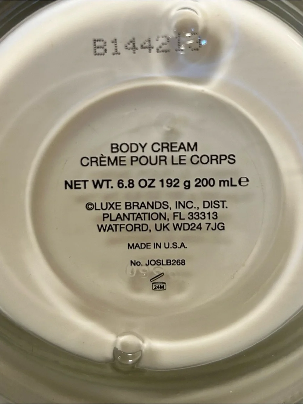 Josie Natori Body Cream • Full Size 200 mL